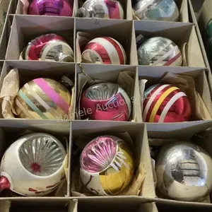 Vintage Christmas Ornaments- Shiny Brite Box
