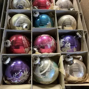 Vintage Christmas Ornaments- Shiny Brite Box