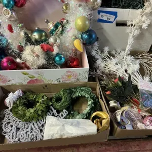 5 Boxes Christmas Decor