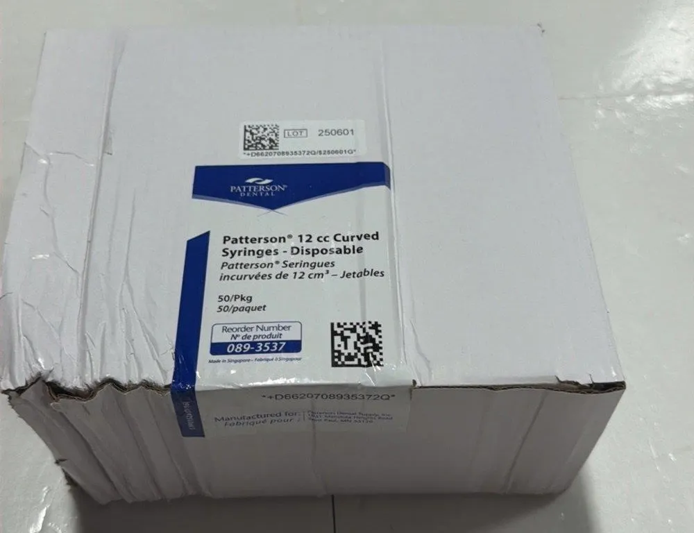 Patterson Dental 12 cc Curved Syringes -...