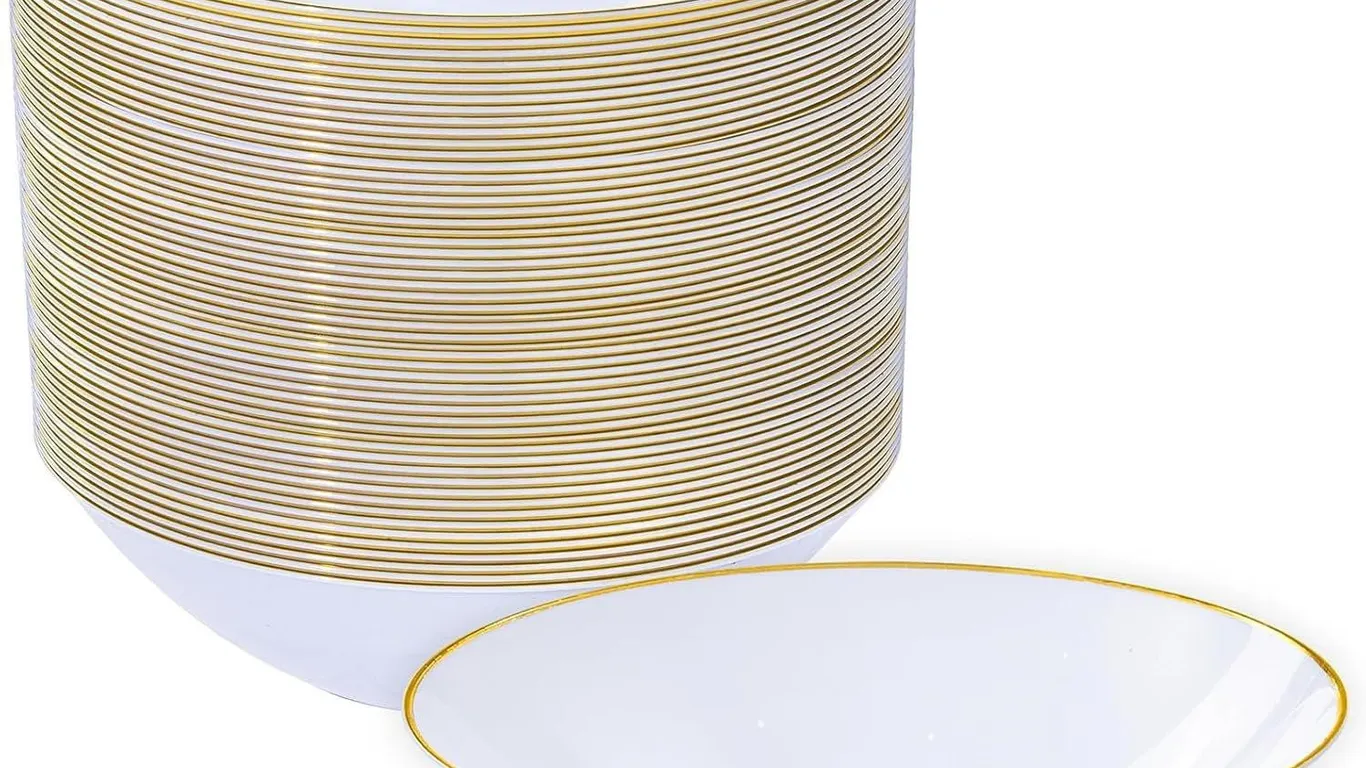 I00000 16 Oz 50 Count White Disposable Soup...