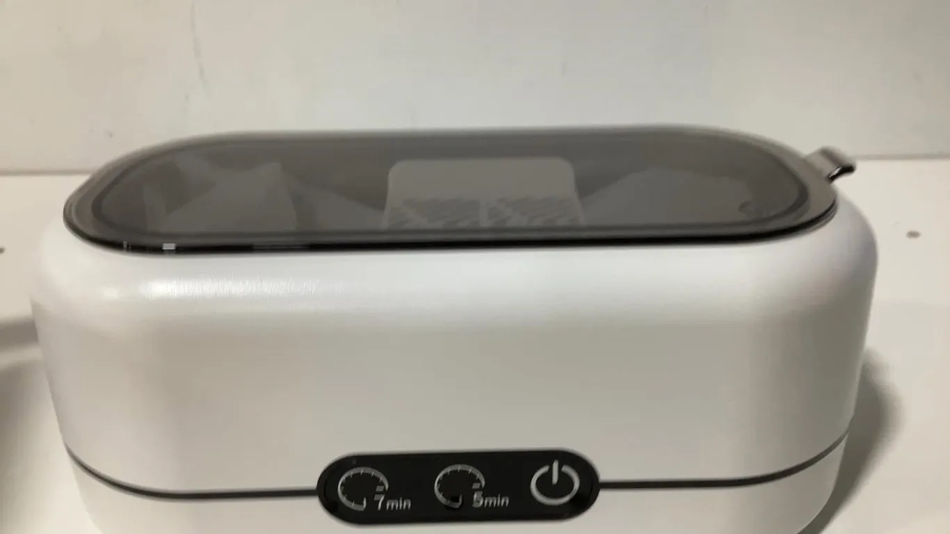 Ultrasonic Cleaner 350ml Portable Jewelry and...