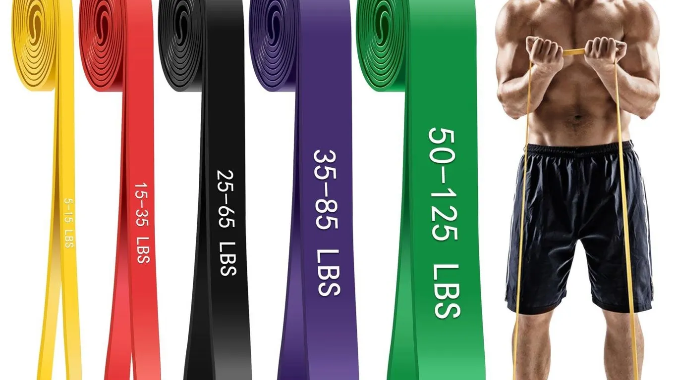 5-Level Resistance Bands for Working Out, Pull...
