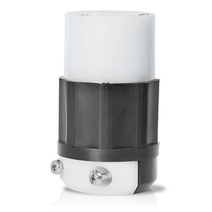 Leviton Locking Connector, 30 Amp, 125/250...