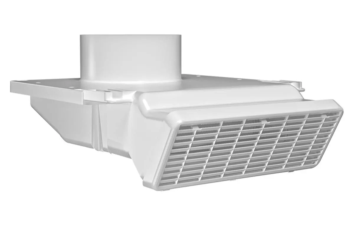 SoffitFlow 4-Inch Soffit Vent for Bathroom Fan...