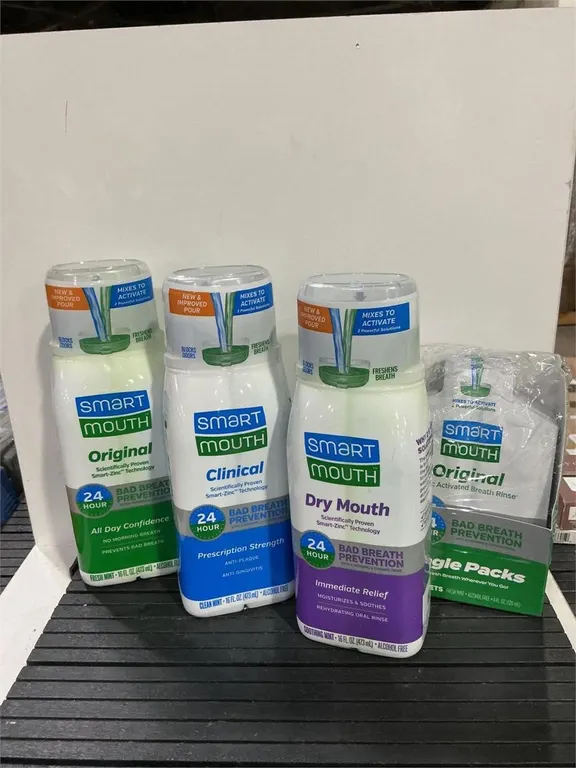 SmartMouth Oral Rinse and Single Pack Lot