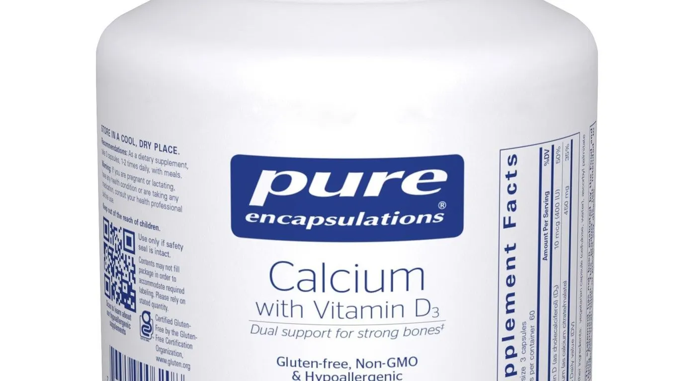 Pure Encapsulations Calcium with Vitamin D3,...