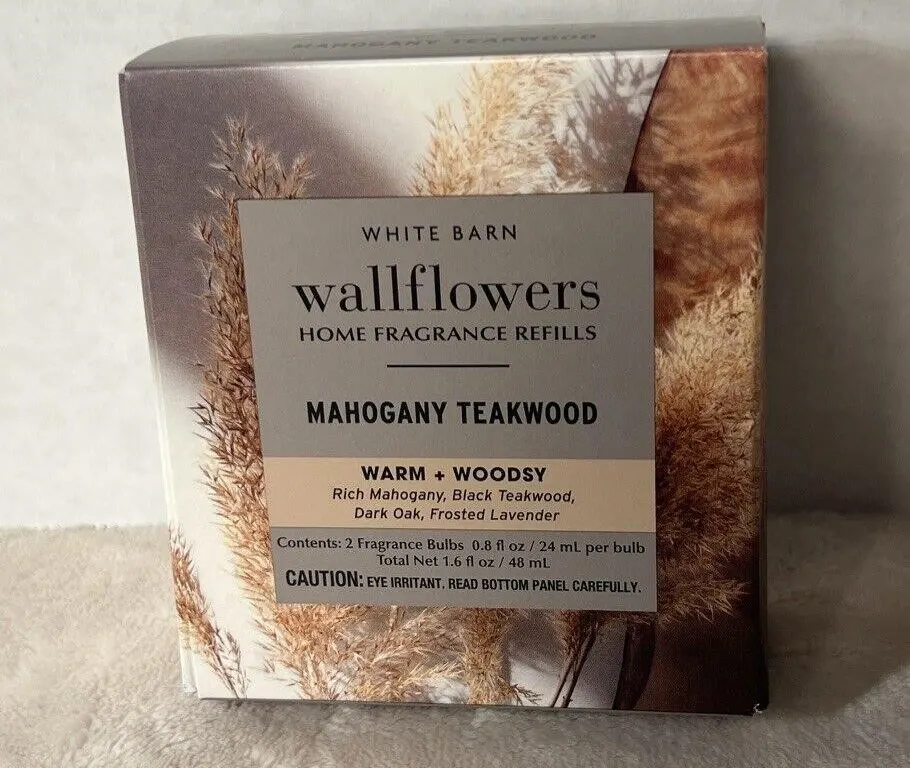White Barn Wallflowers Mahogany Teakwood...