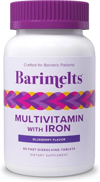 BariMelts Bariatric Multivitamin with Iron, 60...