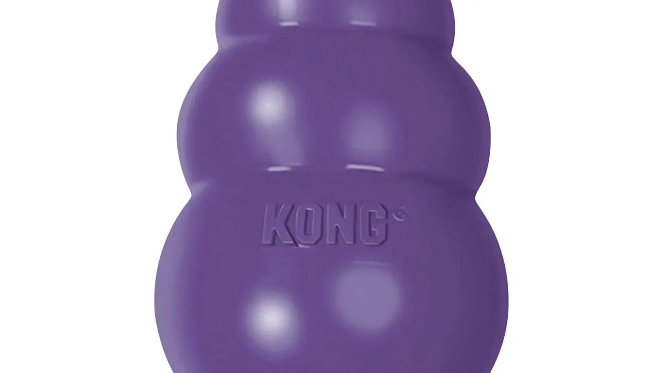 KONG Senior - Dog Toy with Gentle, Natural...