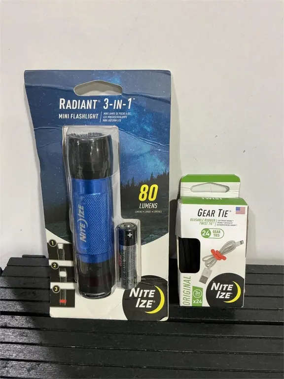 Nite Ize Radiant 3-in-1 Flashlight and Gear Tie...