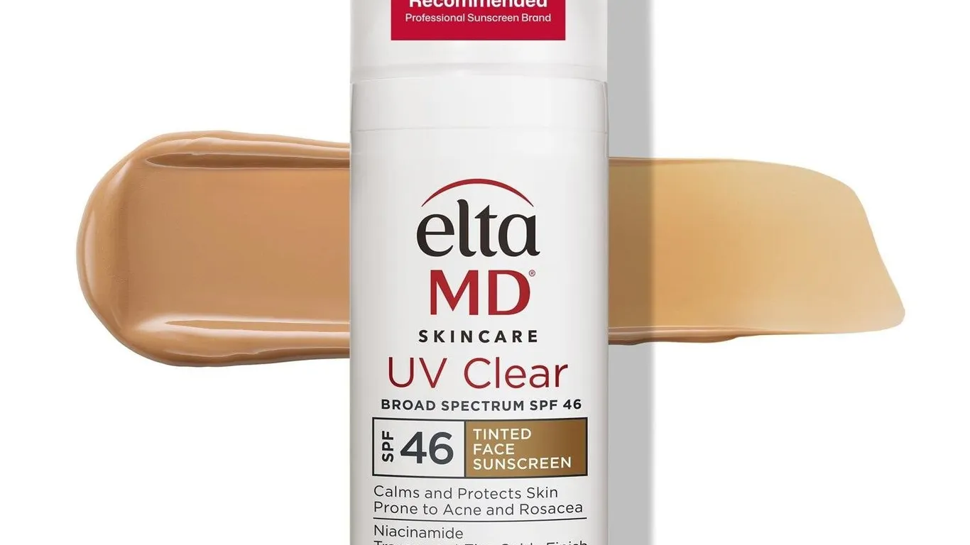EltaMD UV Clear Tinted Face Sunscreen, SPF 46...