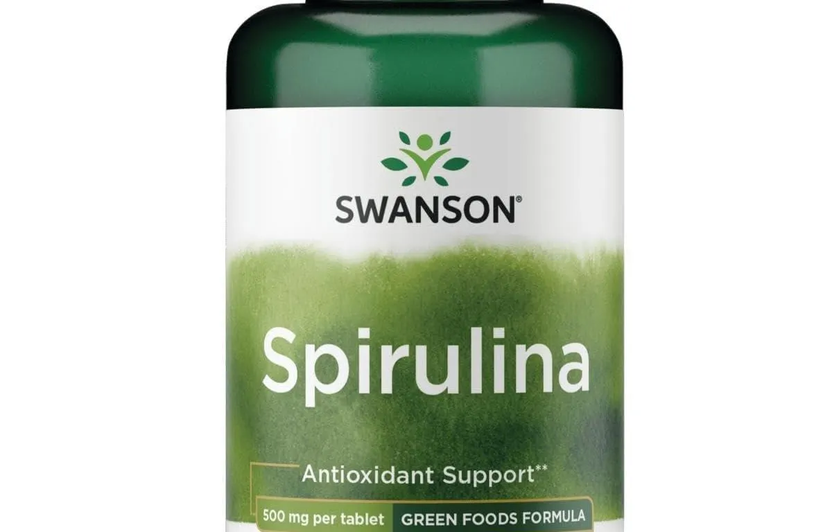 Swanson Spirulina Superfood 500 Milligrams, 180...