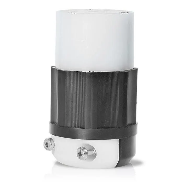 Leviton Locking Connector, 30 Amp, 125/250...