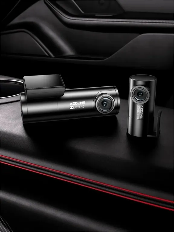 Upgrade AZDOME M300S Dash Cam 4K Front and Rear...