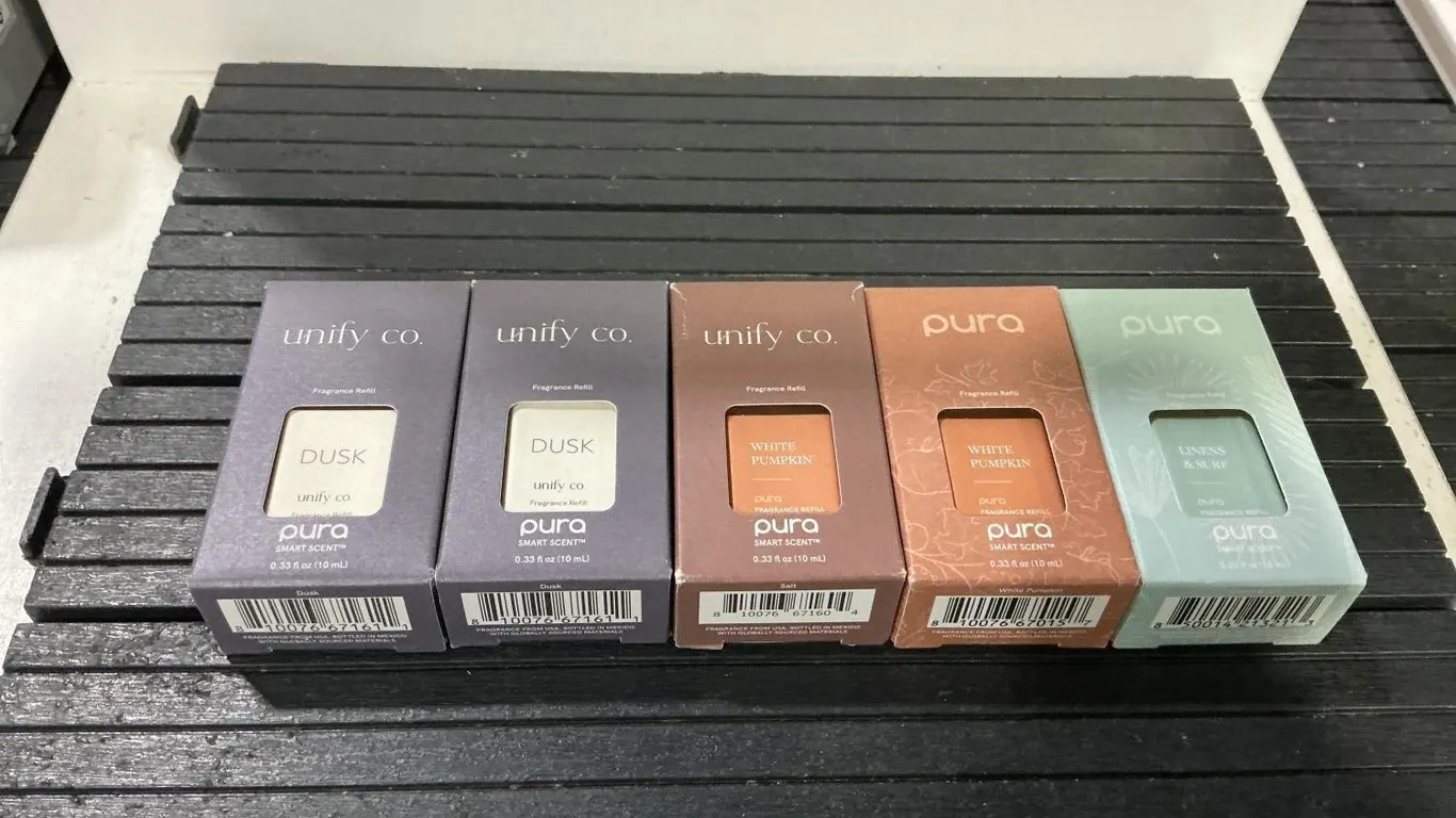 Pura Smart Scent Fragrance Refill Lot of 5