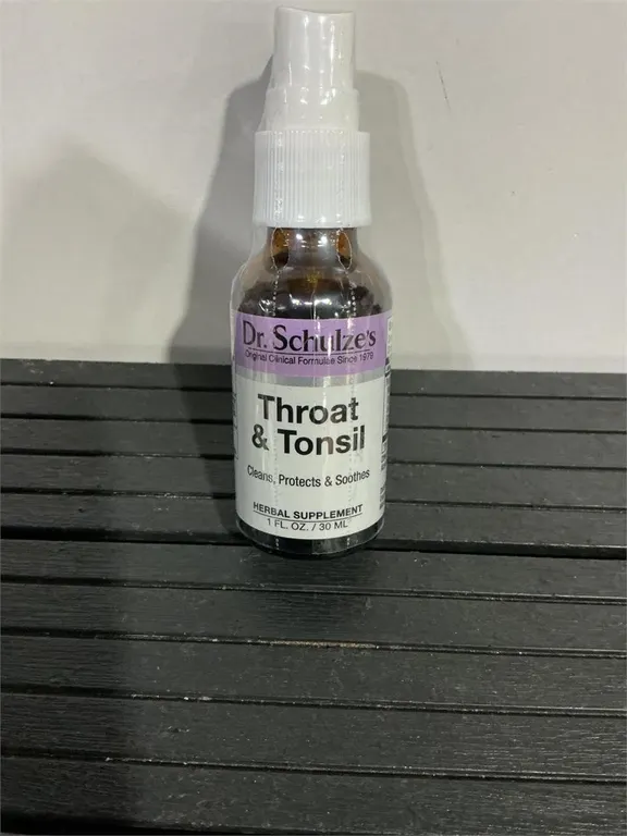 Dr. Schulzes Throat & Tonsil Herbal Supplement