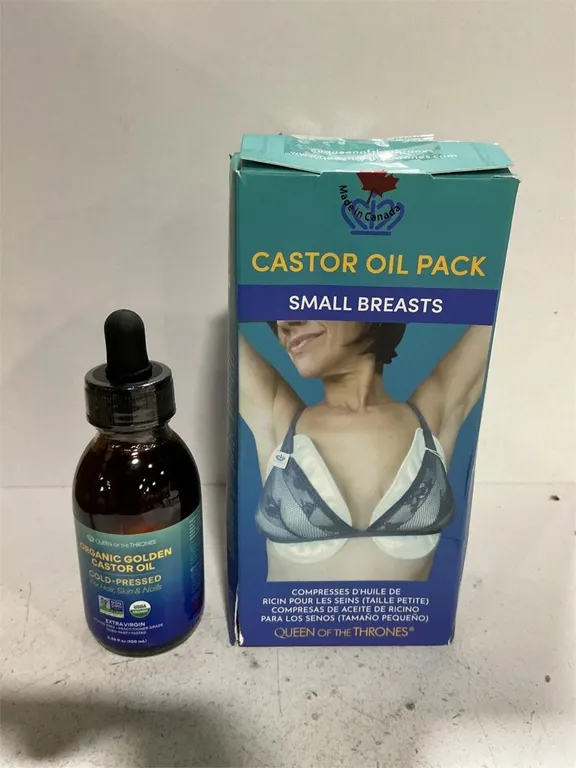Queen of the Thrones Castor Oil Pack and Oil Set