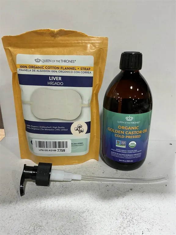 Queen of the Thrones Castor Oil and Liver Pack Kit