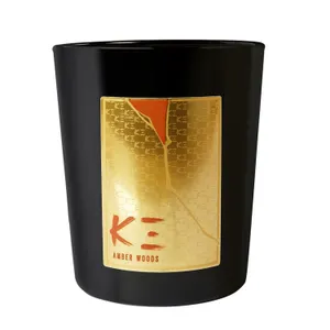Scent Beauty K-3 Amber Wood Scented Candle...