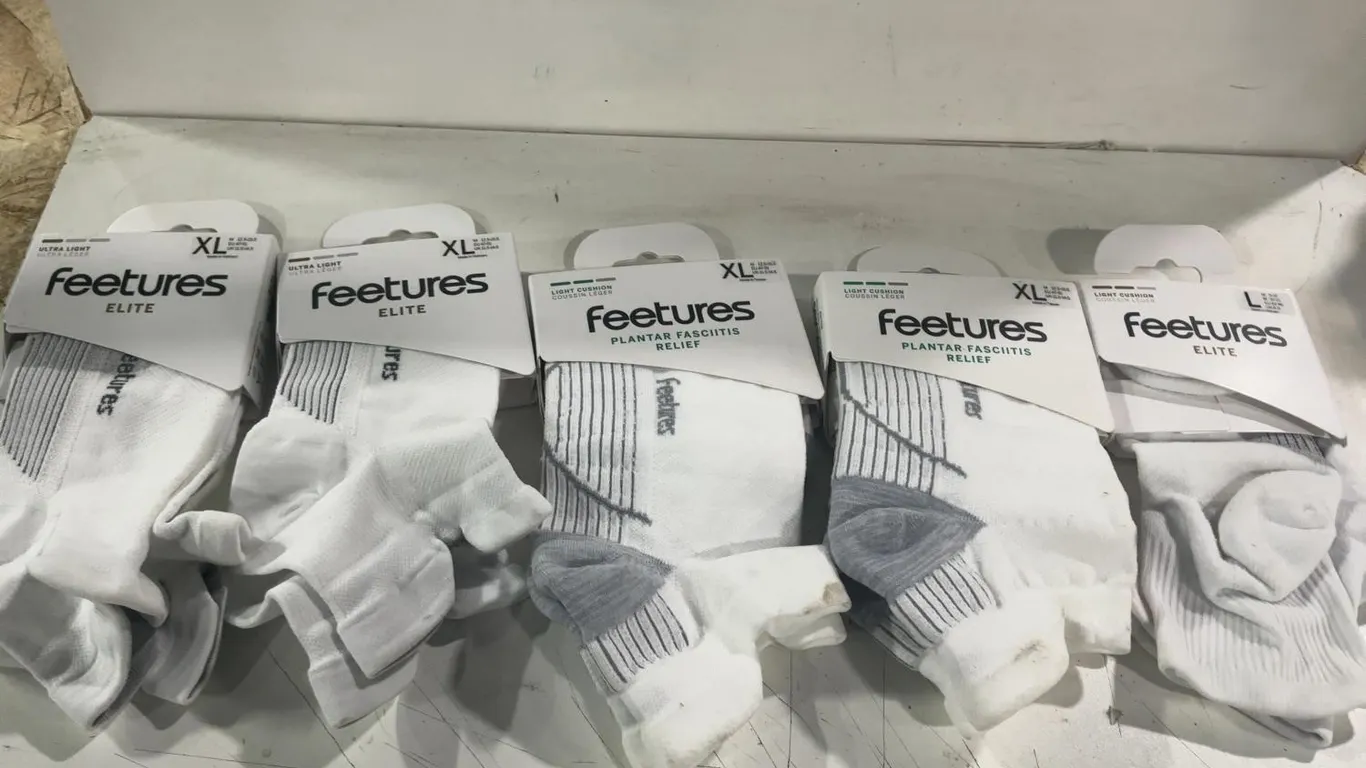Feetures Elite and Plantar Fasciitis Socks Lot