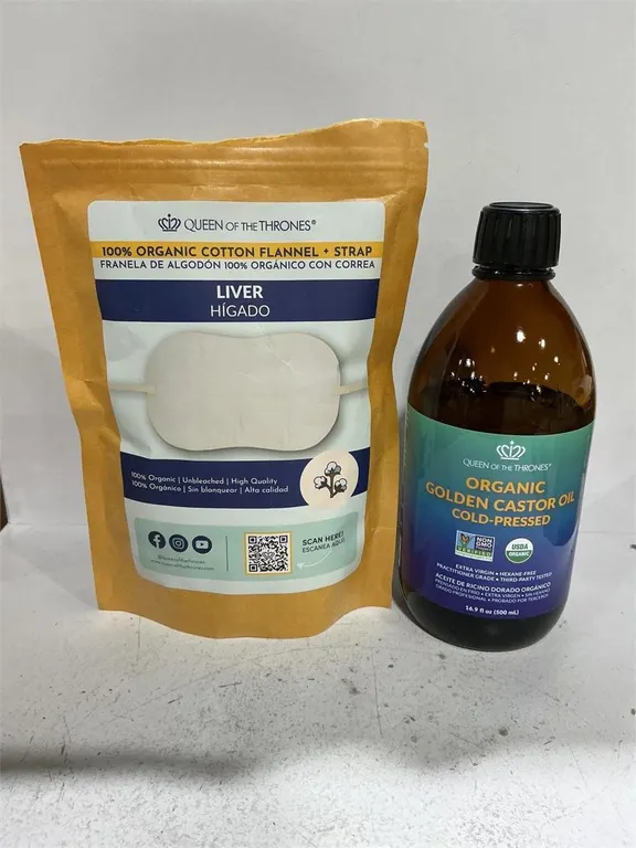 Queen of the Thrones Castor Oil and Flannel Kit