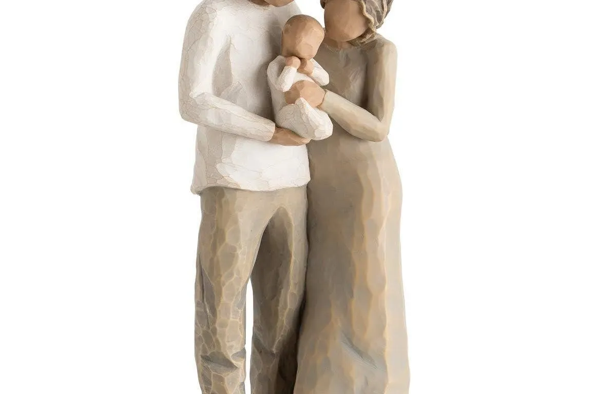 Willow Tree We are Three, Sculpted Hand-Painted...