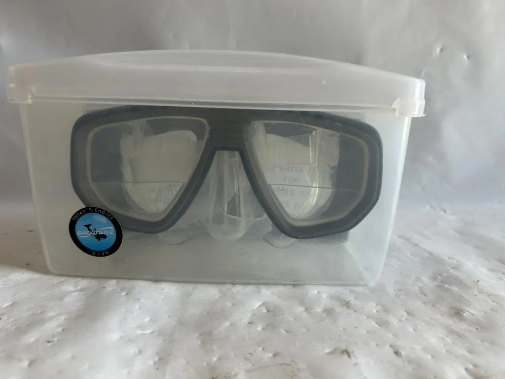 Diving Mask with Tempered Optical Lens, Taiwan
