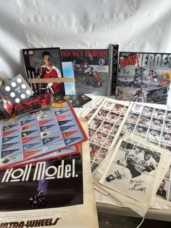 Hockey Hall of Fame Cards, Posters & Collectibles