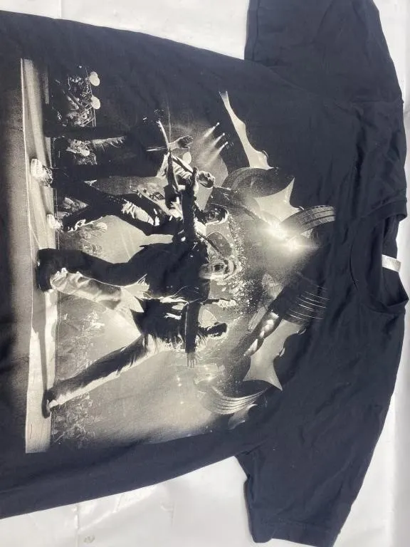 U2 360 Tour 2011 Black Graphic Band T-Shirt