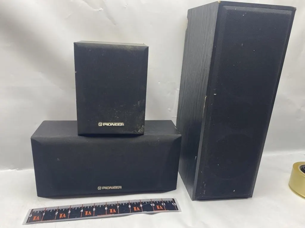 Rough Condition Pioneer Speakers & Vivid HTV-1