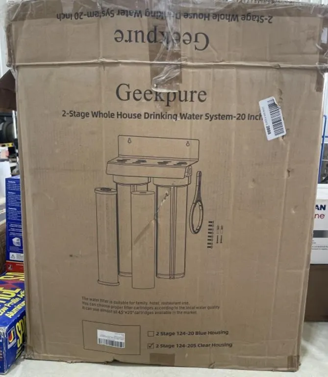 LIKE NEW - Whole House Water Filtration System