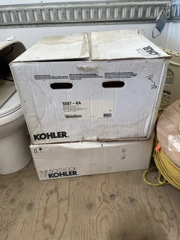 Kohler Cast Iron Undercounter Self-Rim Sink &