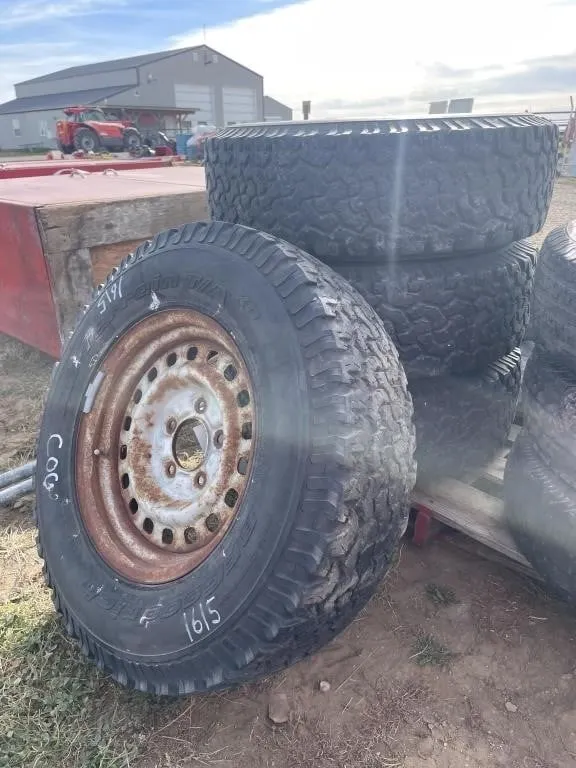 4 - BF Goodrich All Terrain 245/75R16 Tires