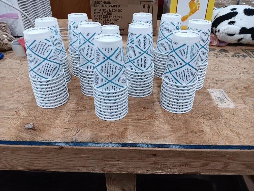 Dixie12oz Insulated Cups. Lot of 160.