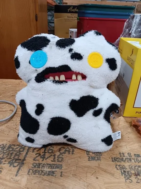 Fuggler Big Fugg. Gaptooth McGoo Plush Toy.