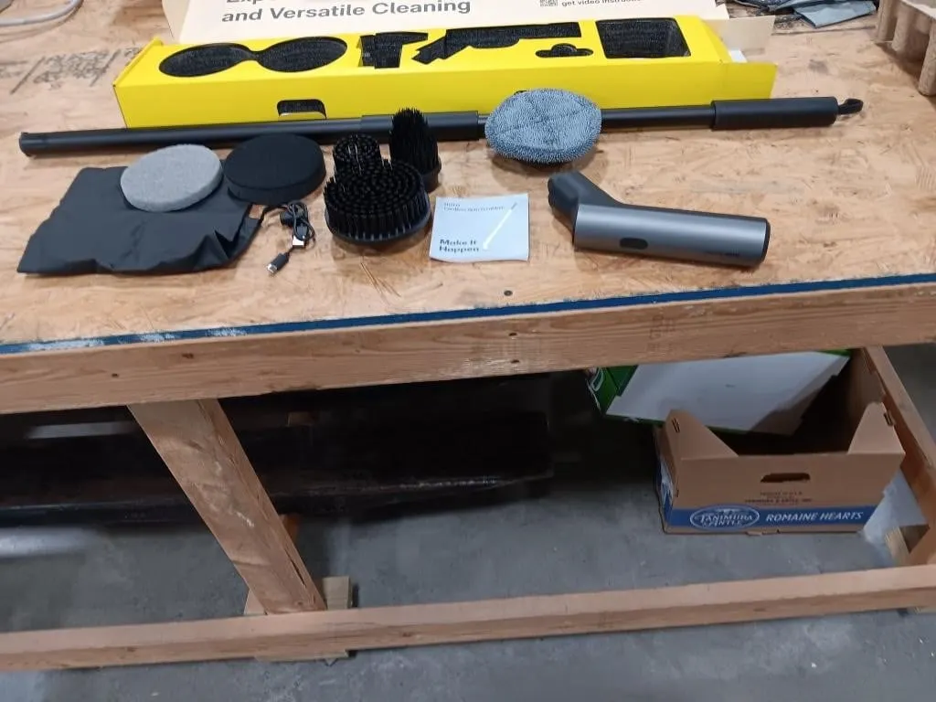 HOTO Cordless Spin Scrubber. Tested