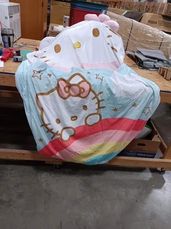 Sanrio Hello Kitty Rainbow Kids Floor Lounger.