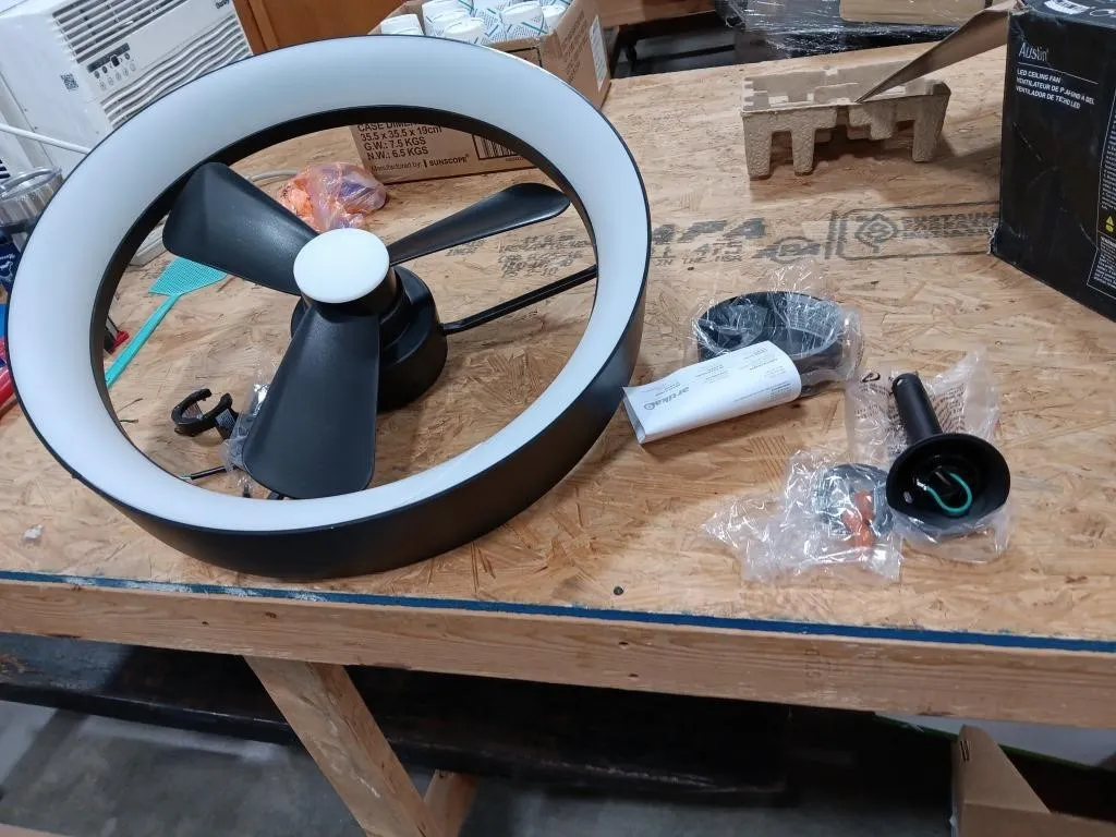 Artika LED Ceiling Fan. Light Cover Is Broken. 23