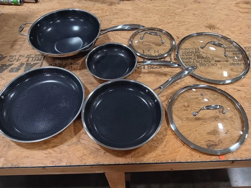 HEXCLAD HYBRID COOKWARE