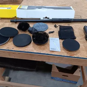 Hoto Cordless Spin Scrubber. Tested. Appears To