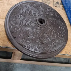 Cast Iron Umbrella Stand.  Approx 22 Inch