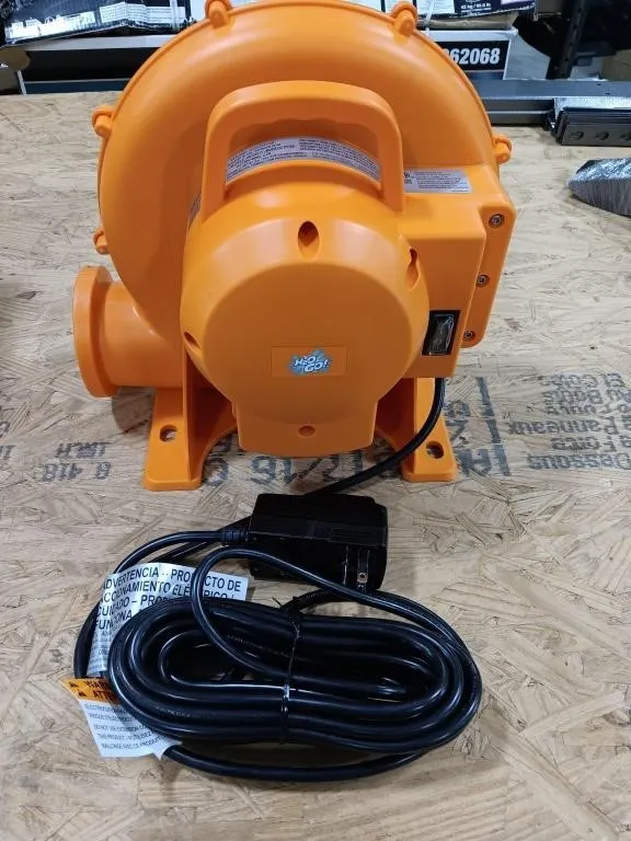 H20Go Air blower for outdoor inflatables
Tested