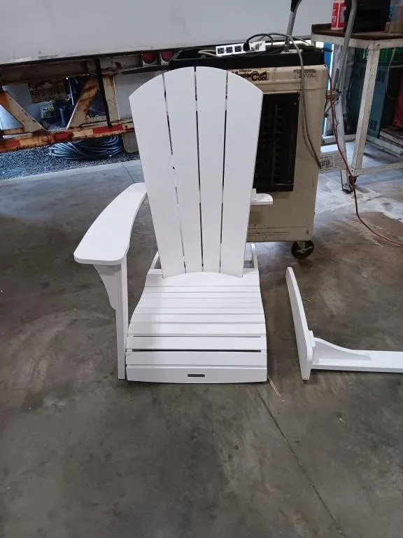 Adirondack Chair. Approx 40x20x18. Missing
