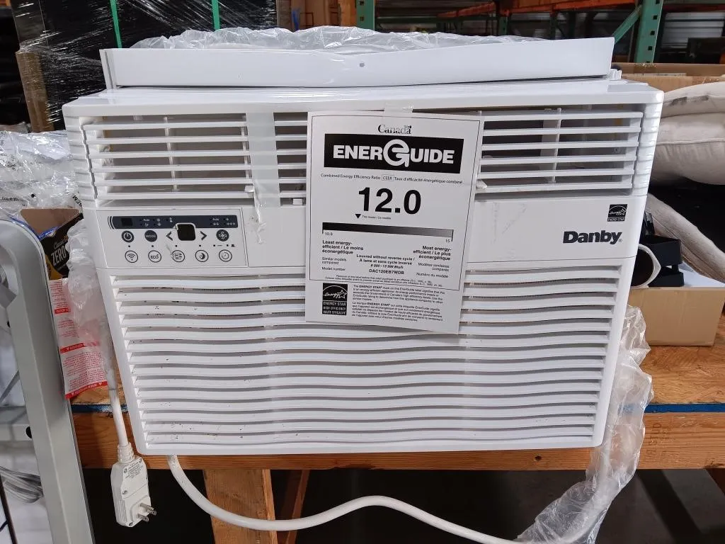 DANBY 12000 B.T.U. air conditioner. Used.
