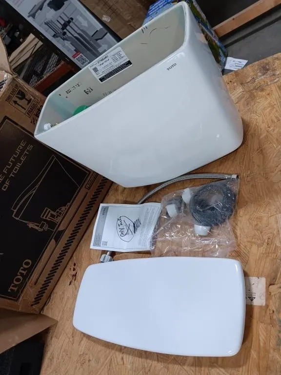 TOTO toilet tank. Appears new. Tank only