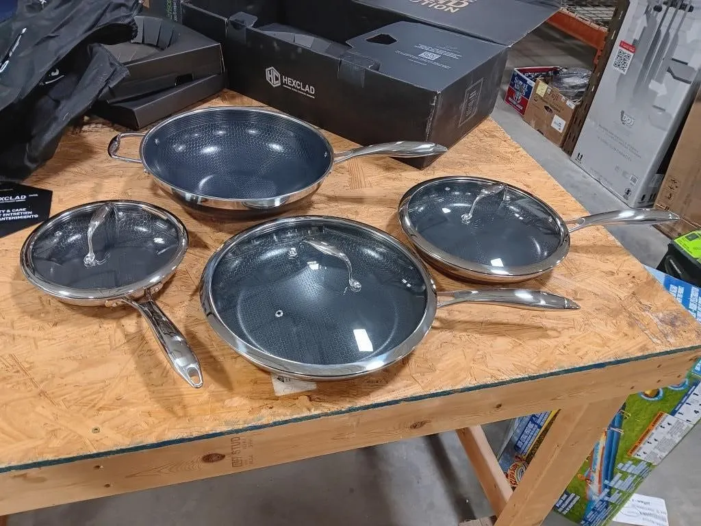 Hybrid Cookware 7 pc. set include 1-8" 1-10"