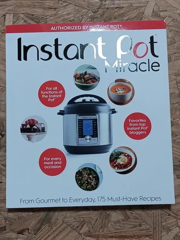 Instant Pot Miracle Recipe Book.