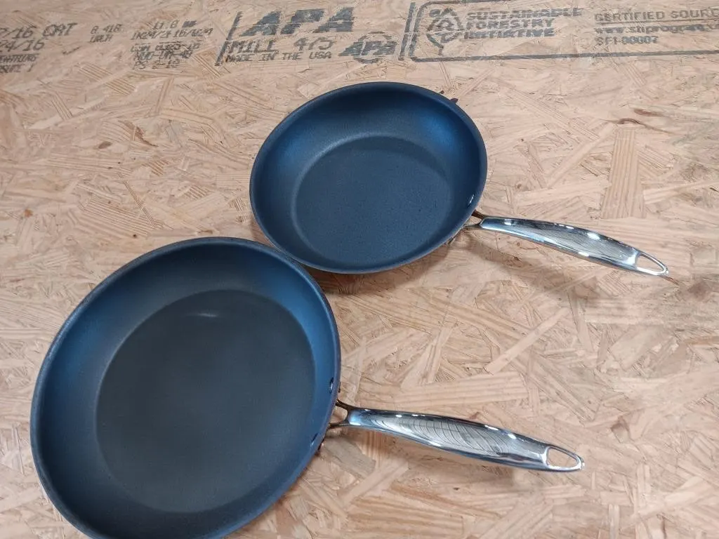 Two Granitestone Diamond Fry Pans. TEen & Twelve