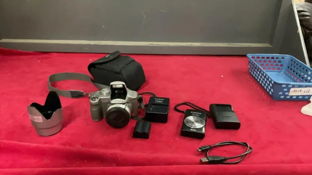 (2) DIGITAL CAMERA’S - LUMIX & POCKET SIZE CANON POWERSHOT